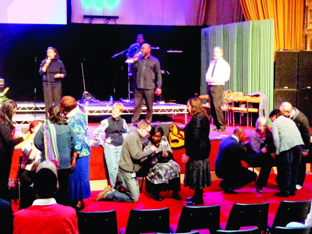 A Healing Encounter evening at Ealing Christian Centre