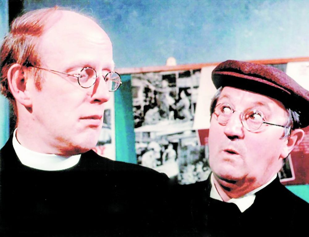 Frank Williams as Timothy Farthing, the vicar in Dad's Army