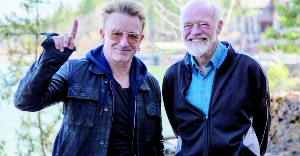 Bono and Eugene Peterson