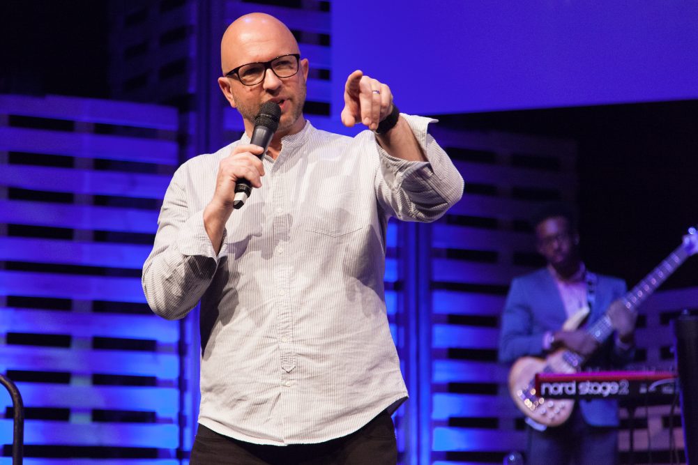 Mark Pugh is leading the way with church technology after setting up a live stream from Elim Exeter