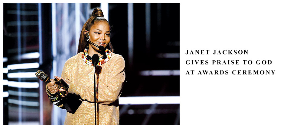 Featured image for “Janet Jackson Gives Praise To God At Awards Ceremony”