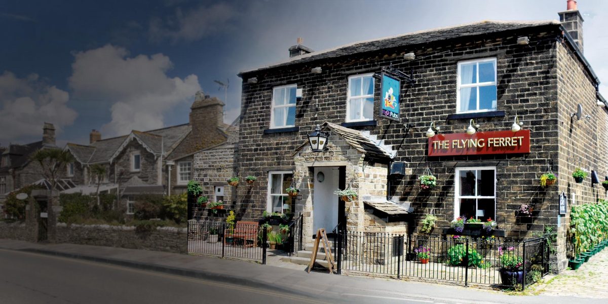 The Flying Ferret Pub in West Yorkshire