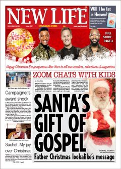 New Life Newspaper Christmas 2021 Issue Front Cover