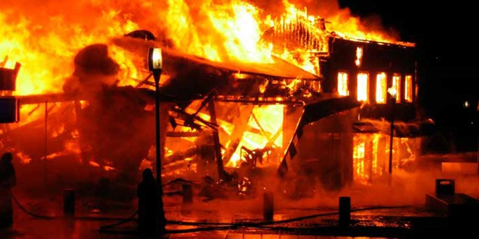 Bar fire prayers