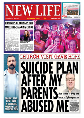 New Life Newspaper October 2023 Issue Front Cover