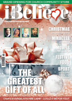 iBelieve Magazine Christmas 2023 Front Cover